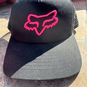 Fox pink baseball cap New